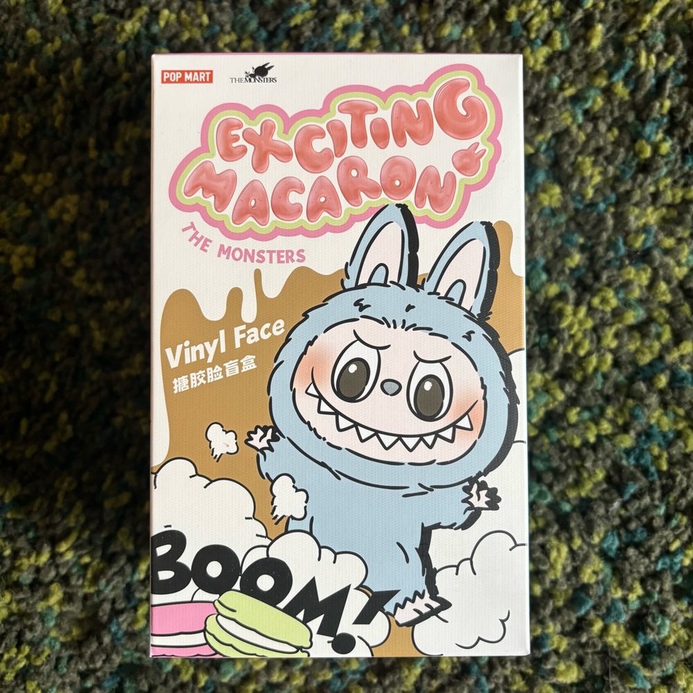 Pop Mart Labubu The Monsters Exciting Macaron Vinyl Face Plush Doll SEALED